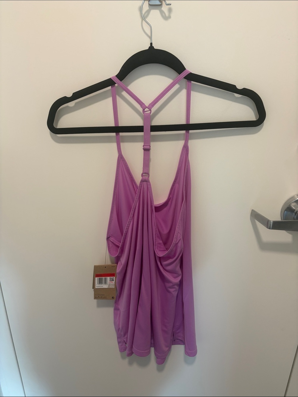 Nike Lilac Strappy Dri-FIT Tank Top - Picture 9 of 10